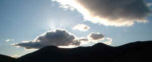 Clouds over ChapelGill and Cardon